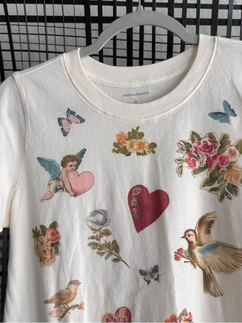Anthropologie Valentine Icon T-Shirt - Picture 3 of 6